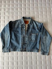 Levi's 71506XX 506XX WWII Big E Denim Jacket Indigo Men Size W38 Japan Made Used