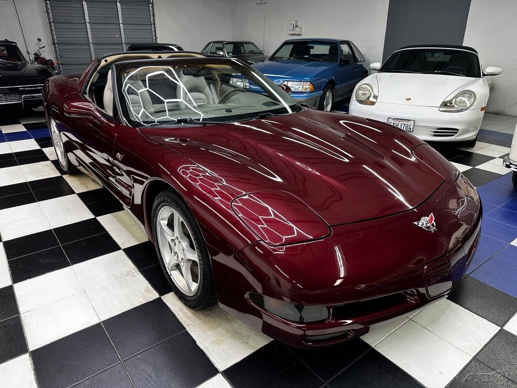 2003 Burgundy Chevrolet Corvette Z06  | C5 Corvette Photo 2