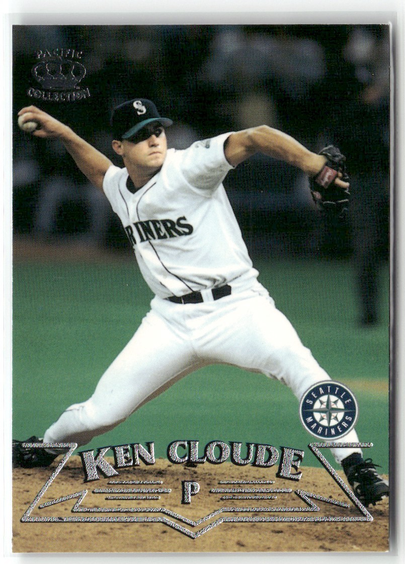 1998 Pacific Crown Collection Ken Cloude Silver Seattle Mariners #182