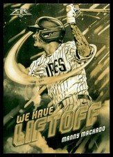 2021 Topps Fire Gold We have Liftoff Manny Machado San Diego Padres #WHL20