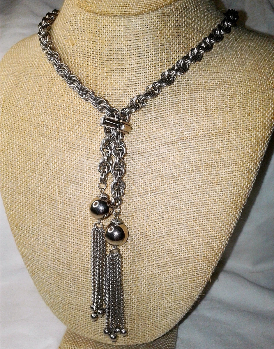Vintage Lariat Necklace for sale | eBay