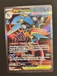 Mega Greninja EX 120/086メガゲッコウガEX Pokemon Card Greninja Ex | eBay UK