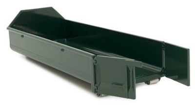 Container für Hakenlift Lkw grün Modell von MarGe Models 1:32