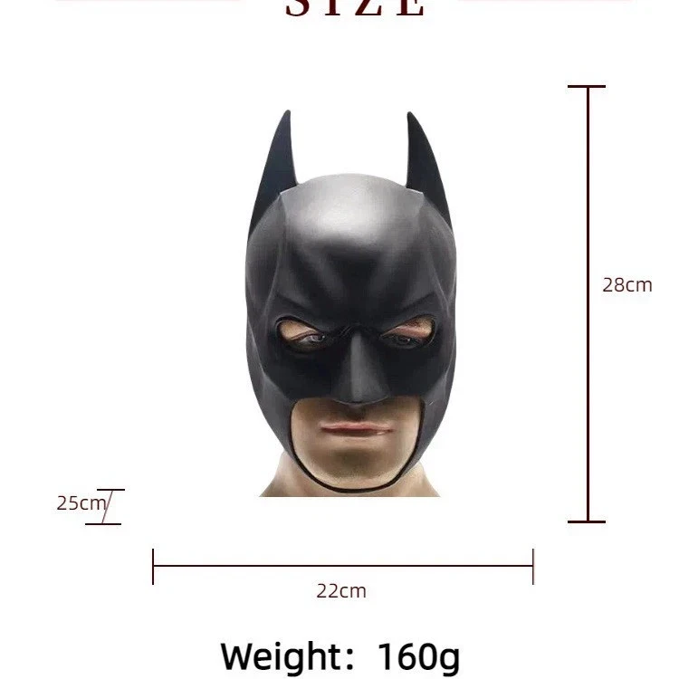 Rubie's Batman Dark Knight Rises Adult Full Mask Halloween Costume Accessory - Image 2 of 4