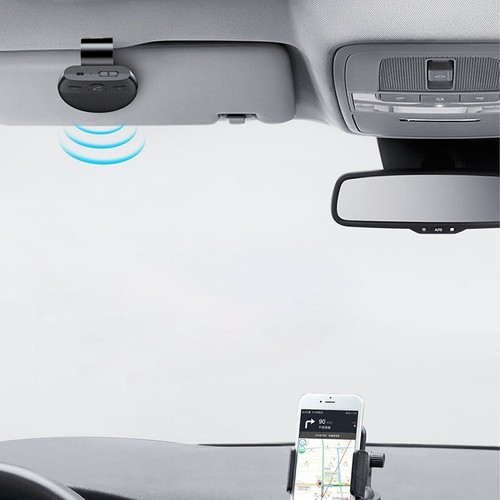 Bluetooth KFZ Auto Handy Freisprecheinrichtung Freisprechanlage Visier Car Kit - Afbeelding 9 van 9