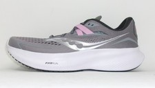 Saucony Womens Ride 15 Running Shoe, Alloy/Quartz, 8 US - GENTLY USED