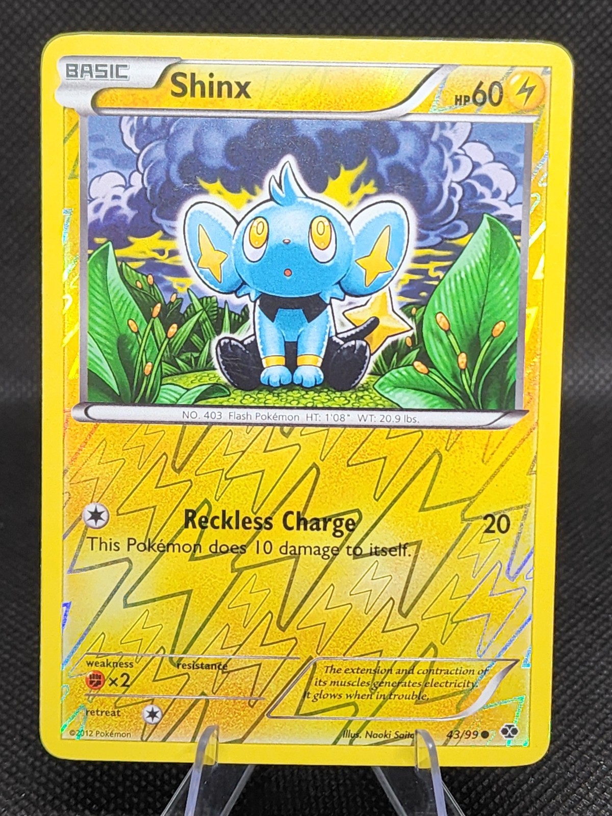 Shinx 43/99 Reverse Holo Next Destinies Pokémon Card NM