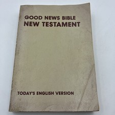 Good News Bible New Testament Todays English Version Paperback - Large Print