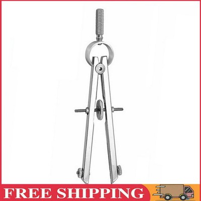 Zeichenkompass mit Schloss, Mathematik-Kompass, Zeichnen, Metall-Geometrie-Kompa
