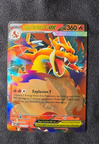 New ListingMega Charizard Y ex 022/217 Me: Ascended Heroes Holo
