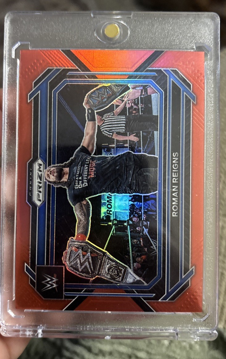 2023 Panini Prizm WWE Roman Reigns Red #/299 #29
