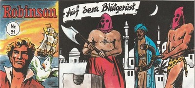   ROBINSON #91 Auf dem Blutgerüst, Dargatz 1992 PICCOLO-COMICHEFT NEU