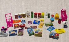 ZURU Mini Brands Food Lot Of 32 Miniatures Candy Drinks Snacks