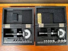 Mahr Intramess Dial Bore Gages.  2 Sets From .16"-.28" And .40"-.72" Very Good!