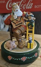 Coke Coca Cola Santa Claus Mechanical Bank 1994, 2nd in Series By ERTL Works