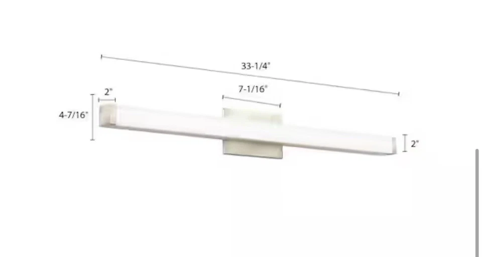 Tocador Lithonia Lighting FMVCALS 36 PULGADAS MVOLT 30K35K40K 90CRI BN M4, 36 pulgadas, color Foto 4 de 4