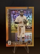 2025 Topps Update Manuel Margot Gold Foil /50 #US42 Tigers