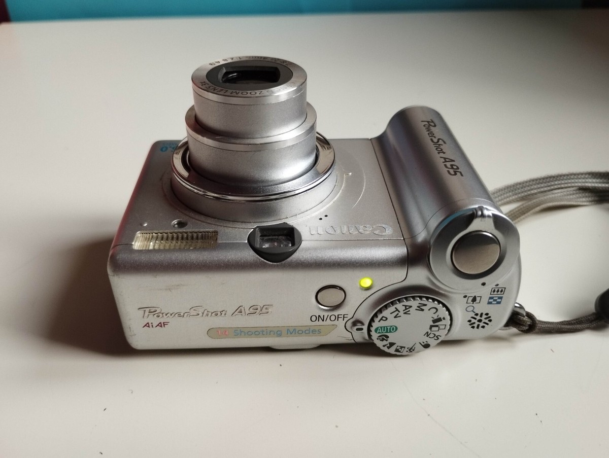 Digital Camera Canon PowerShot A95 Lens 7.8-23.4 MM + Smart Memory