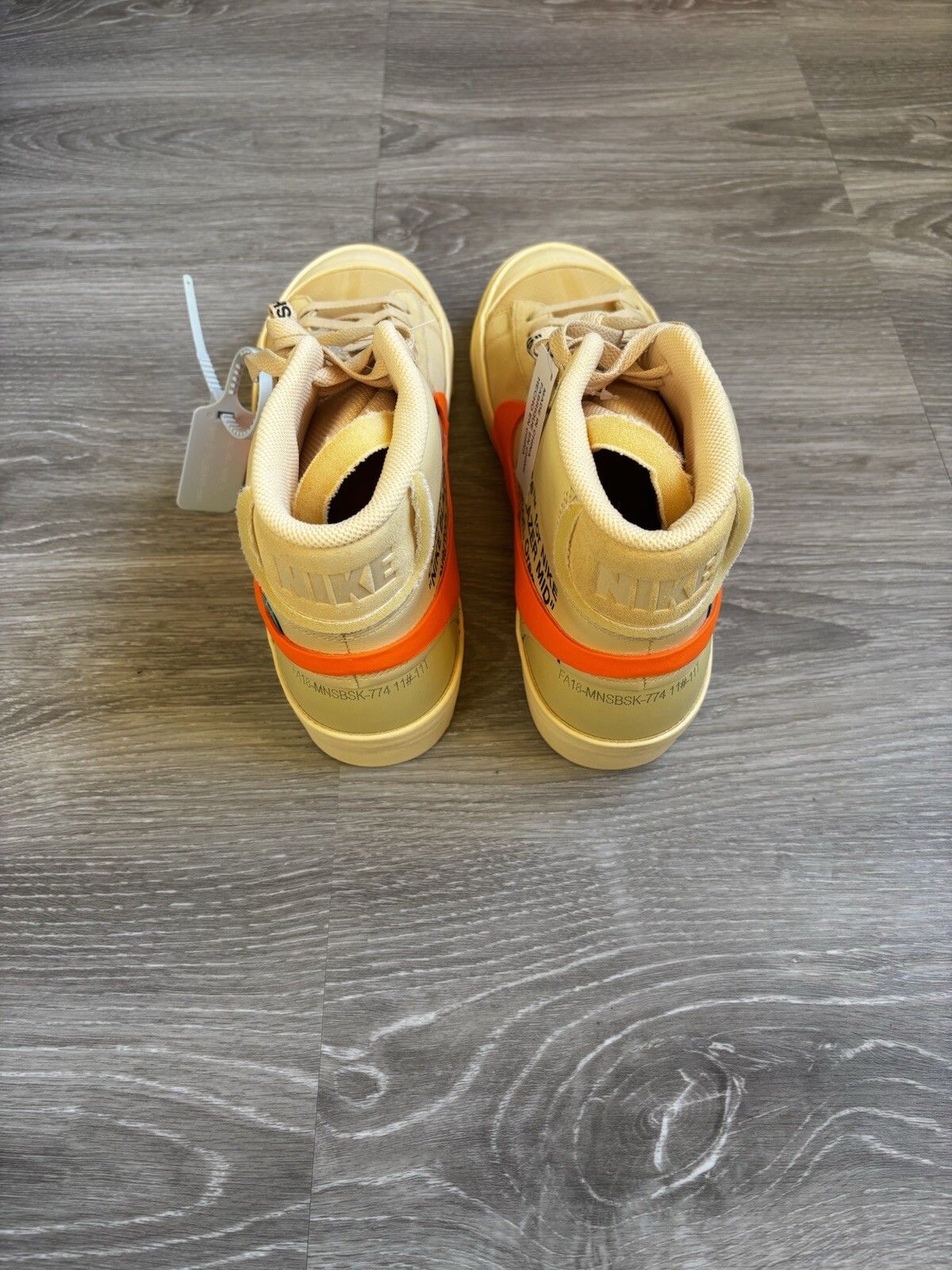 OFF WHITE X NIKE Taglia 11 Nike Off White x Blazer Mid All Hallows Eve