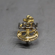 USN Anchor Collar/ Lapel Pin