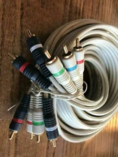 PYTHON Audio/Video 5-RCA Premium COMPONENT CABLE - 12 FT - 254-612IV HDTV