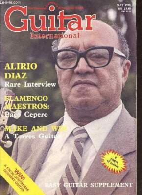 Guitar International Nr. 10 Band 16. Mai 1988 - Guitar Talk - Diar