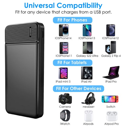 Power Bank 30000mAh USB Charger External Portable Battery Backup For Cell Phone - Picture 9 of 22