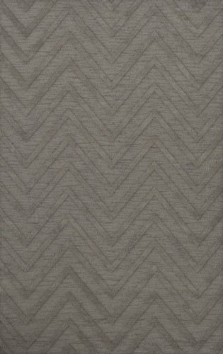Gray Transitional Hand Hooked Stripes Chevrons Zig Zags Area Rug Striped DV4 - Picture 2 of 35