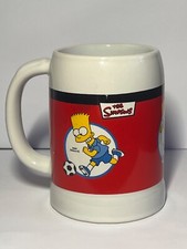 Bicchiere promozionale Telepizza - I Simpson - Da collezione