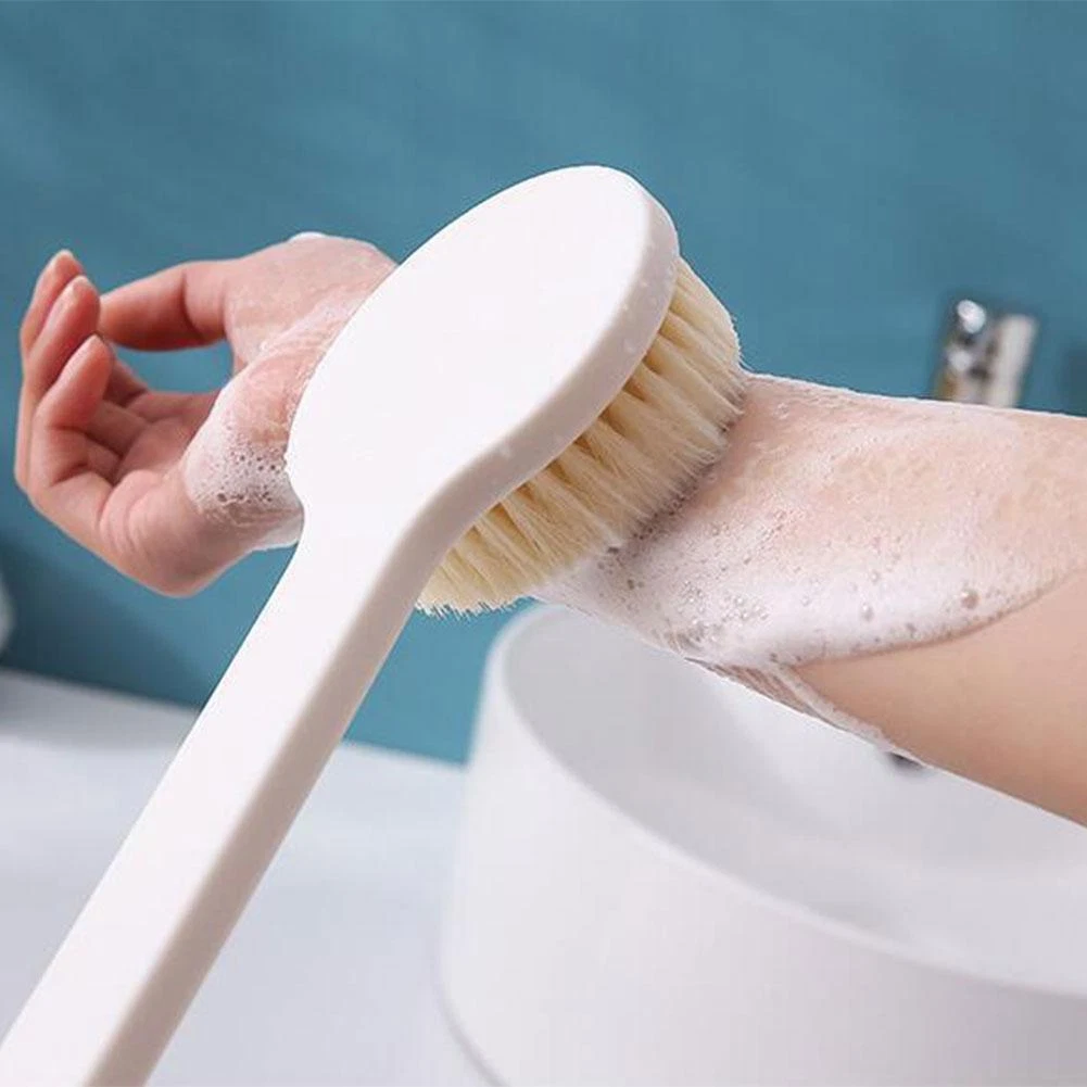 Body brush outlet for shower