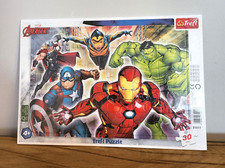 Marvel Avengers Rahmenpuzzle Trefl 30 Teile Puzzle Thor Hulk ab 4 Jahren NEU&OVP