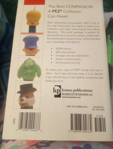 2007 PEZ Book PEZ Guide by Shawn Peterson Published Warmsns companion - Picture 12 of 17
