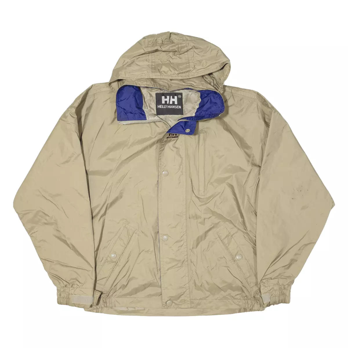 HELLY HANSEN Boys Windbreaker Jacket Beige Hooded 14Y eBay