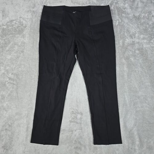 One 5 One Petites Dress Pant Womens Large Stretch Casual Classicore Workwear
