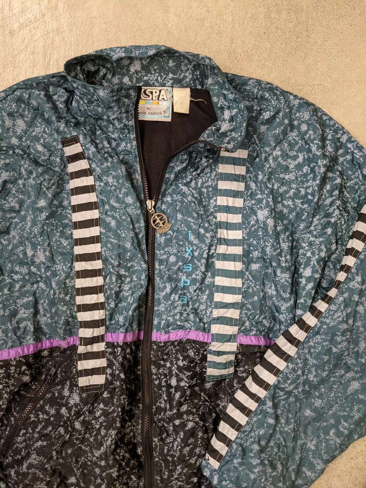 Vintage Ixspa 2000 Zip Windbreaker Size L