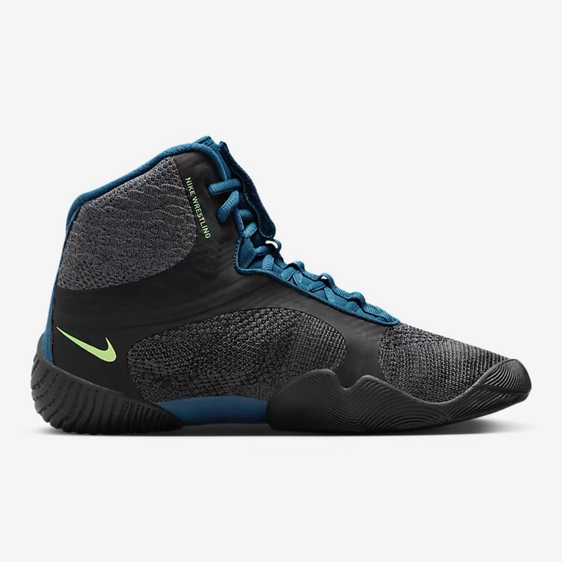 Nike Tawa Wrestling Mens Size 9 Anthracite Valerian Blue  display picture 3