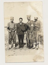 T&uuml;rkei  T&uuml;rkey  Ottoman  Milit&auml;r  Fotokart  Ansichtskarte Offizier Uniform ( TR7