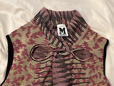 Missoni Multicolor Dress US Size 6 / Italian 42 Made In Missoni Multicolor Dress US Size 6 / Italian 42 Made In