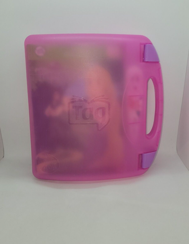 Leapfrog Tag Ariel Reading System Case Pink Tangled Tinker Bell Nemo Books Lot - Picture 4 of 8