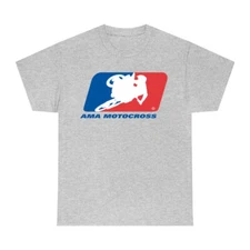 AMA Motorcross Sports Men's Gray Size S-5XL