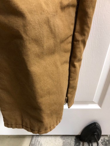 Walls Coveralls Men Large Short 42-44 Blizzard Pruf Canvas Insulated USA - Picture 9 of 18