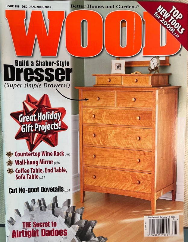 Vintage Wood Magazine : December 2008 : Issue #188