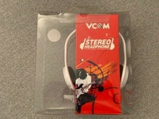 BN VCOM Kids Headphones Wired Headset Adjustable Stereo Music with microphone