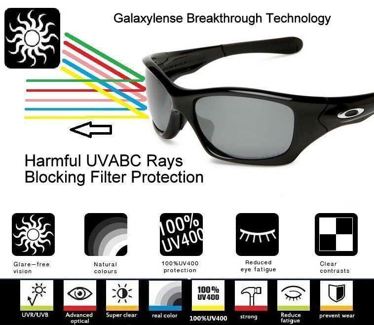 Galaxy Lenses + Nose Pad + Earsock For Oakley Si Ballistic M Frame 2.0 Z87  Black