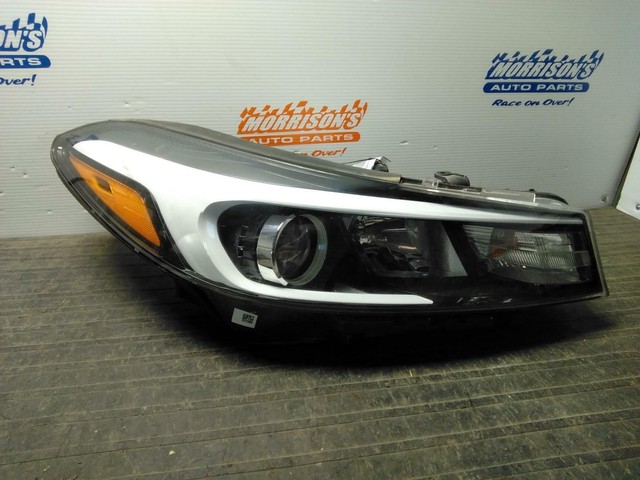 2017 KIA FORTE Right OEM Headlamp , halogen, w/LED accent  