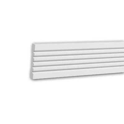  PROFHOME 151370 Wand- und Friesleiste Stuckleiste Zierleiste Friesleiste 2 m