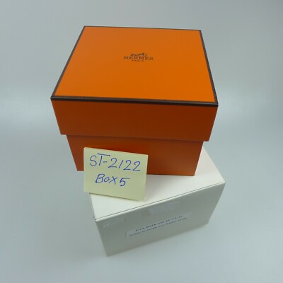 Hermes Wooden Watch Box for Ecrin Double-Tour with Outer Box | eBay