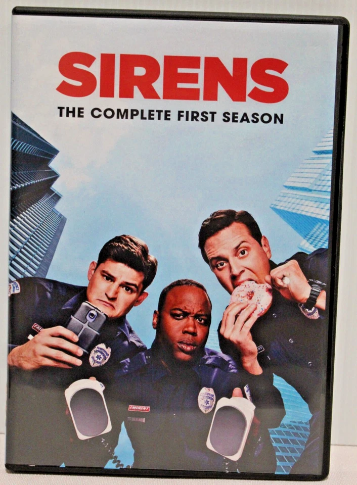 Sirens DVD Complete Season 1 & 2 US Sitcom EMTs Medical Responder Crude Comedy - Image 3 of 4