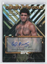 2024 Topps Gold Label Quest For Gold Gilbert Burns /199 #QGS-GBU Welterweight