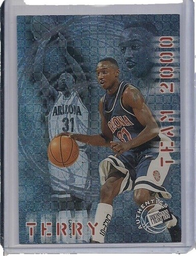 JASON TERRY 1999 PRESS PASS Autographed Signed BASKETBALL Card 